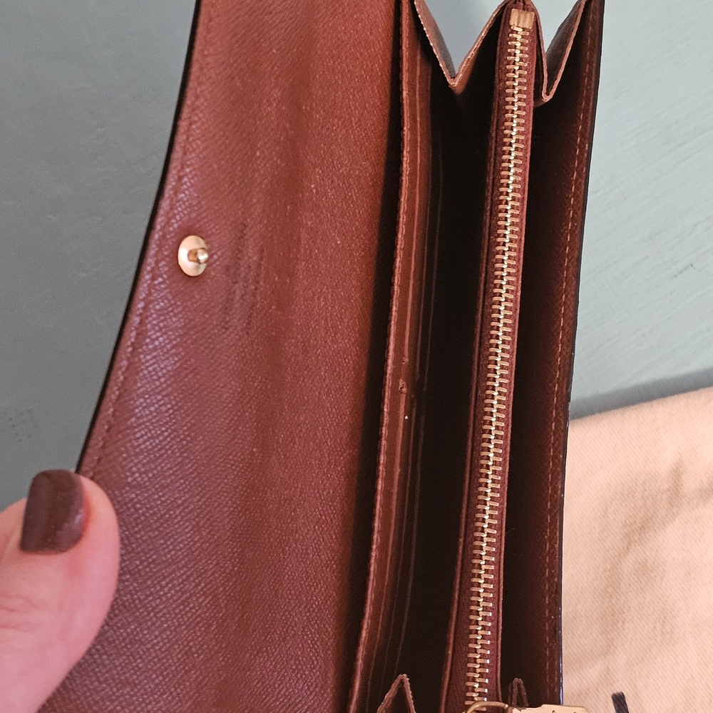 Louis Vuitton Brown Monogram Wallet - Picture 11 of 12